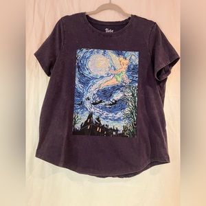 Tinkerbell, Disney, Van Goph Starry Night parody, women’s size 1x